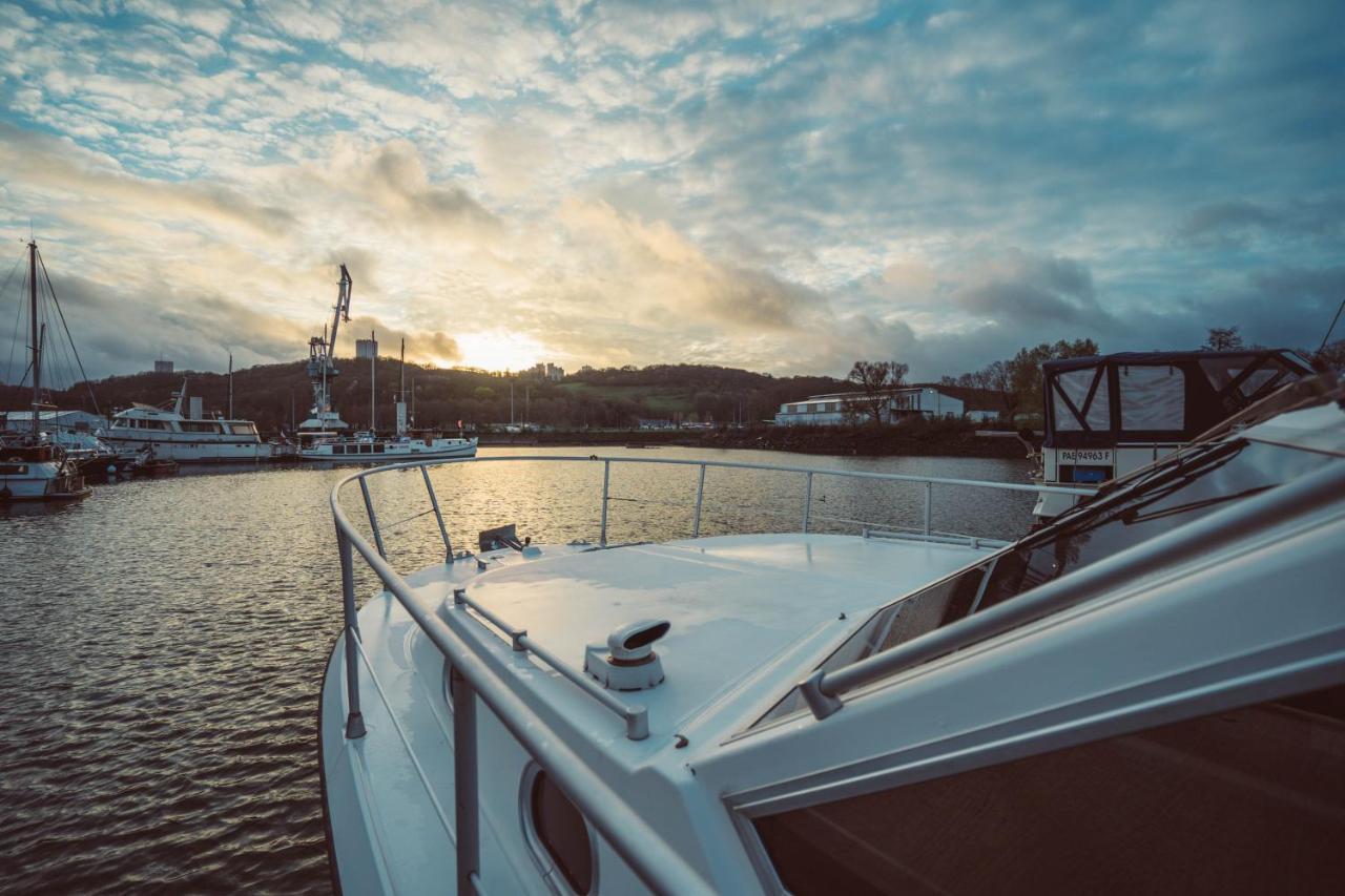 No Limit Charter Bateau Avec Parking Prive Proche Centre-Ville Руан Екстер'єр фото